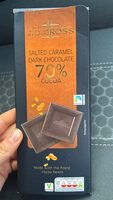 Lidl J.D Gross Salted Caramel Dark Chocolate Bar (70% cocoa)
