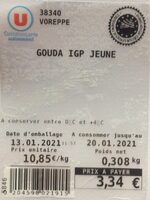 Gouda IGP Jeune