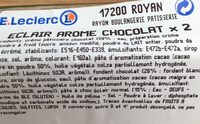 Eclair au chocolat