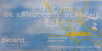 2 Queues de Langouste blanche crues