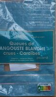 Queues de langouste Blanche crues - Caraïbes -  congelées