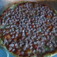 Pizza jambon/fromage