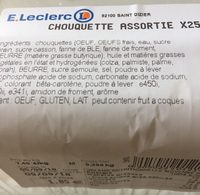 Chouquette assortie