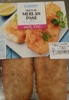 Filet de merlan pané