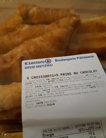 5 croissants + 5 pains au chocolat