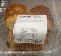Pain au chocolat pur beurre aop
