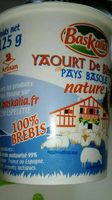 Yaourt de brebis