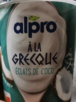 Yaourt à la grecque éclats de coco