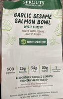 Garlic Sesame Salmon Bowl