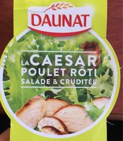 La Caesar poulet roti, salade et crudites