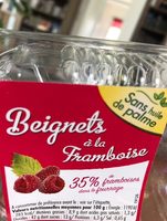 Beignet framboise decongele