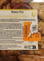 Poulet croustillant et churros de pommes de terre, sauce brave