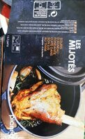 Souris d'agneau cuite dans son jus au thym