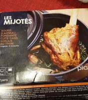 Souris d agneau fondante cuite dans son jus au thym