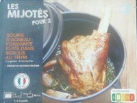 Souris d agneau fondante cuite dans son jus au thym