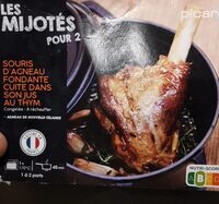 Souris d'agneau mijoté