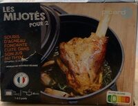 Souris d'agneau fondante cuite dans son jus au thym