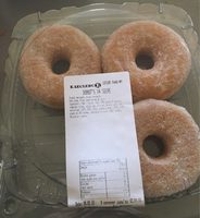 Donuts nature au sucre