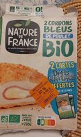 2 cordons bleus de poulet bio