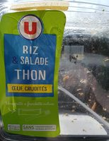 Riz & salade thon oeuf crudité
