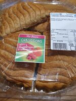 Chaussons au pommes framboises