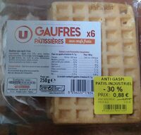 Gaufres pâtissières