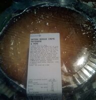 Gâteau basque crème pâtissière