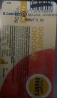 Donut chocolat
