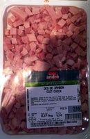 Dés de jambon cuit