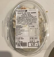 Rillettes aux deux saumons