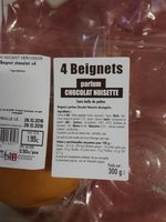 4 beignets chocolat noisette
