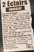 Éclairs Chocolat Décongelés