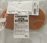 Beignets parfum chocolat-noisette