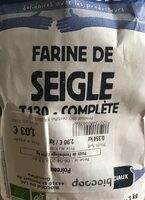 Farine de seigle complète