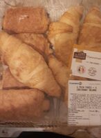 4 pain choco + 4 croissant beurre