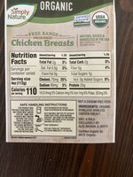 Organic Free Range Boneless Skinless Chicken Breasts