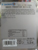 Hachis parmentier revisité