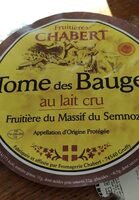 Tomes des Bauges au lait cru