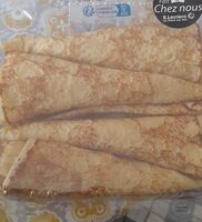 Crêpes natures x6