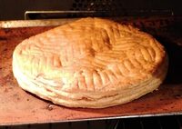 Galette frangipane6/8 personn