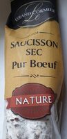 Saucisson sec pur bœuf
