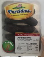 5 boudins noirs piment