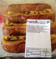 Pain suisse au chocolat
