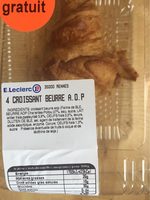 Croissant beurre aop