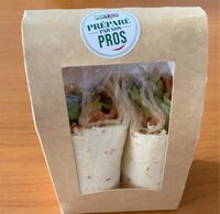 Wrap saumon apéro