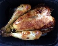 Poulet roti fermier