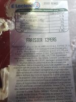 Fraisier 12pers