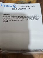 Pain chocolat x4 frais