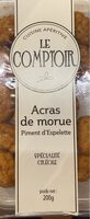 Accras de morue au piment d’espelette