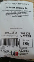 Pain boulot campagne